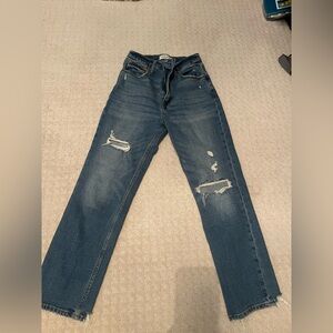 Abercrombie & Fitch Ultra High Rise Blue Jeans